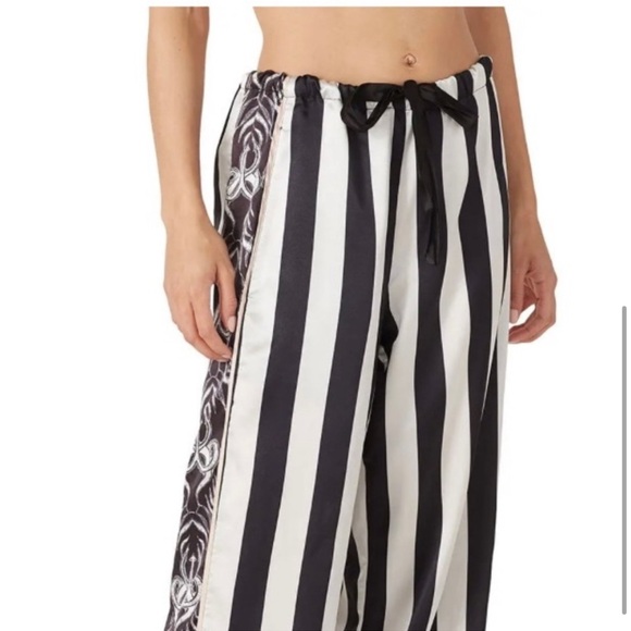 We Are HAH Black & White Striped Pajama Set XL - Picture 5 of 11